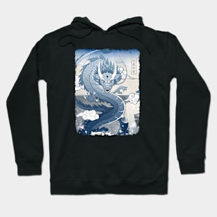 Blue dragon Hoodie